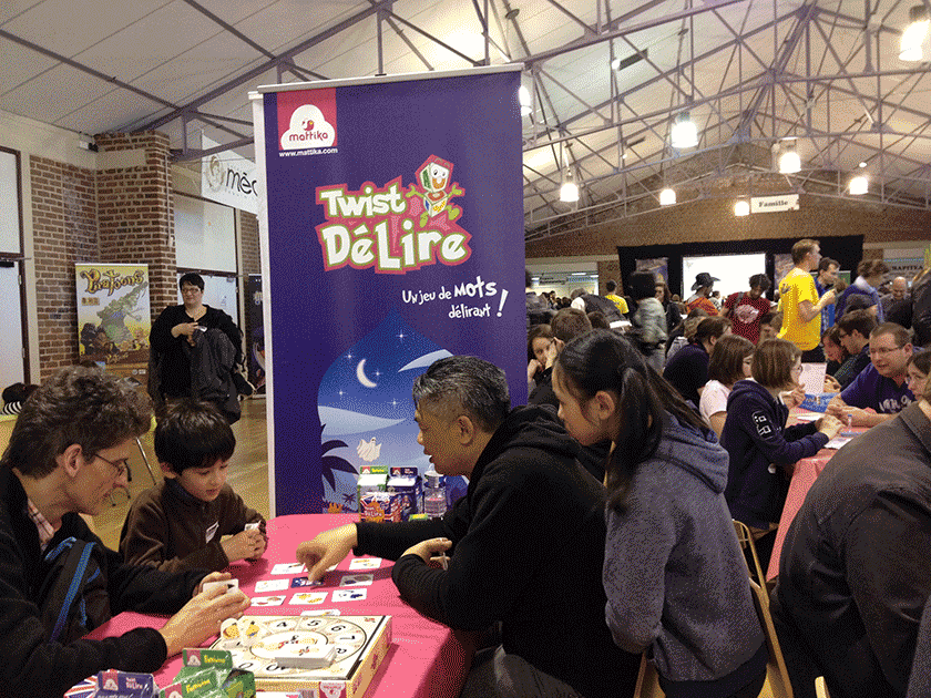 Twist Délire au Festival de jeu Ludinord 2015