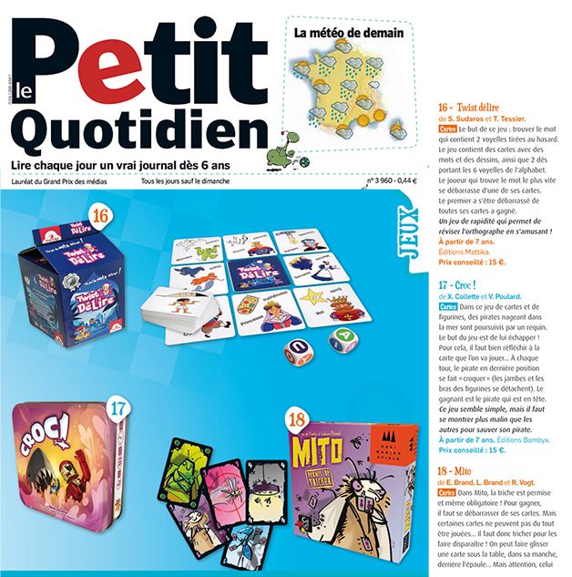 Twist Délire dans la hotte du Petit Quotidien