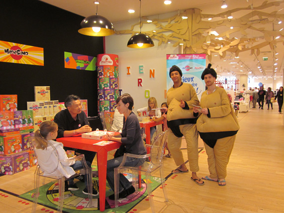 La Rentrée des sumos aux Galeries Lafayette de Lille