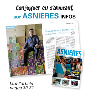 Portrait du cr&eacute;ateur dans Asni&egrave;res Info