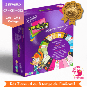 Verbillico Junior—boite de jeu