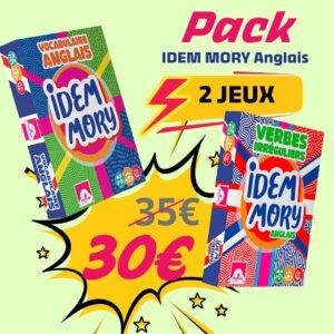 pack 2 jeux idem mory anglais