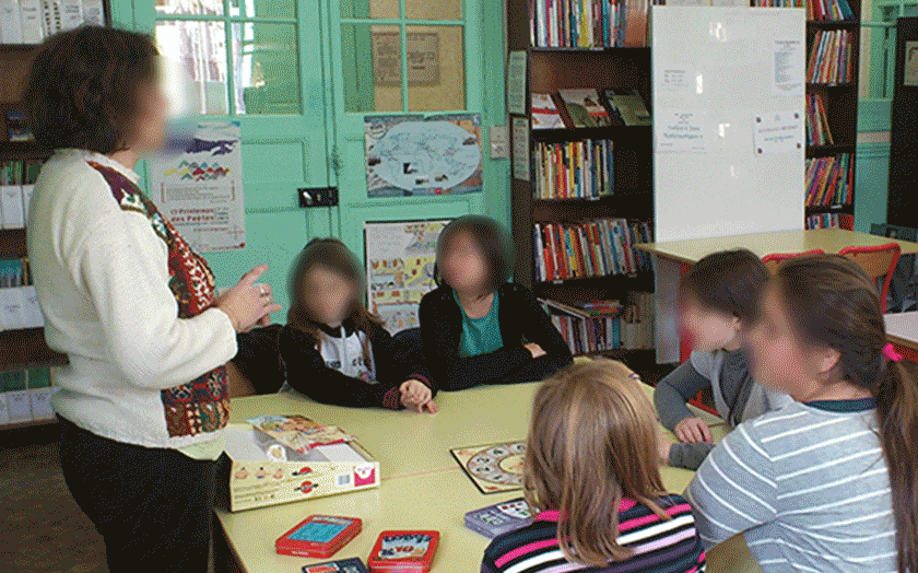 Tous les mois se déroule au C.D.I. l’atelier « Jeux Mathématiques ».