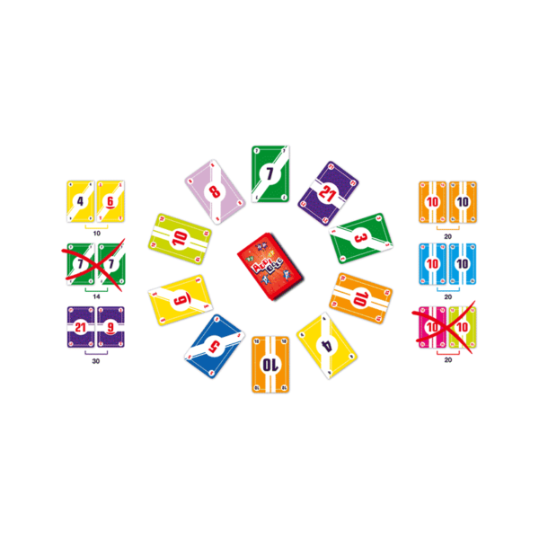 jeu addition addigolo cartes