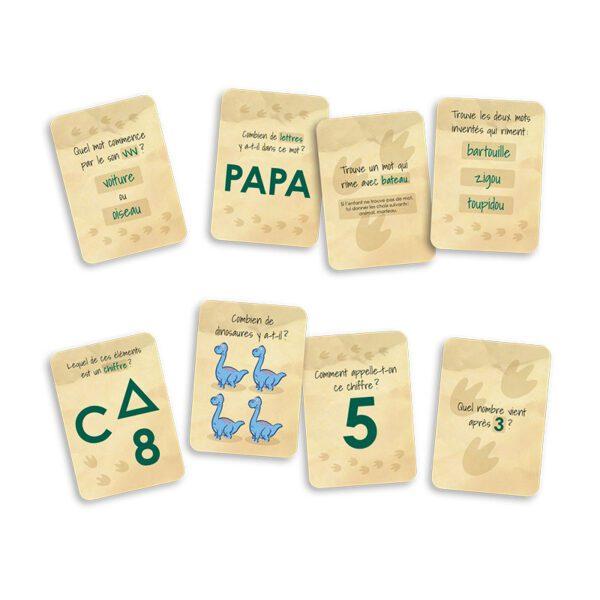cartes jeu En-mission-chez-les-dinosaures 2