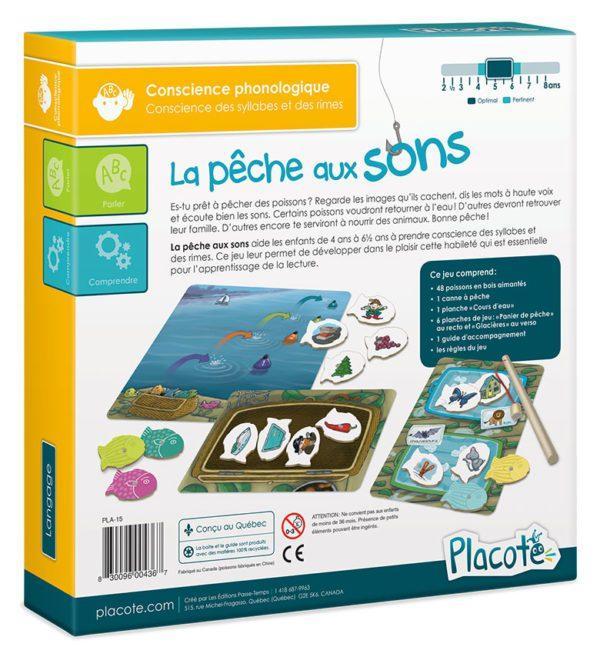la peche aux sons dos boite editions placote