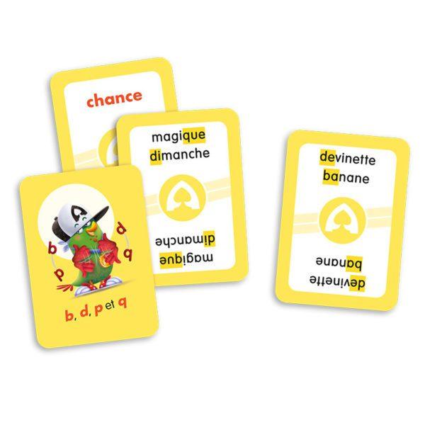 L'as de la lecture confusions cartes de jeu