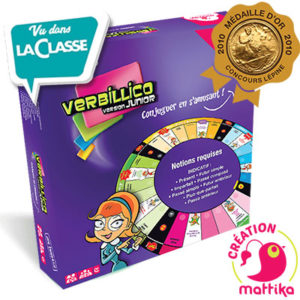 jeu de conjugaison verbillico junior